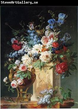 unknow artist Floral, beautiful classical still life of flowers.044